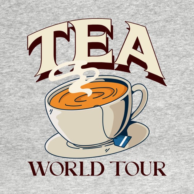 Tea World Tour Tea Lovers by VOIX Designs